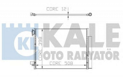 KALE OTO RADYATOR 301300 -  Конденсатор, кондиционер